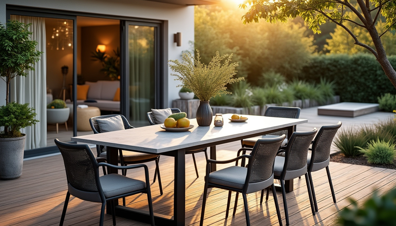 découvrez comment choisir la table outdoor idéale pour votre terrasse cet été et profitez pleinement de vos repas en plein air avec style et confort.