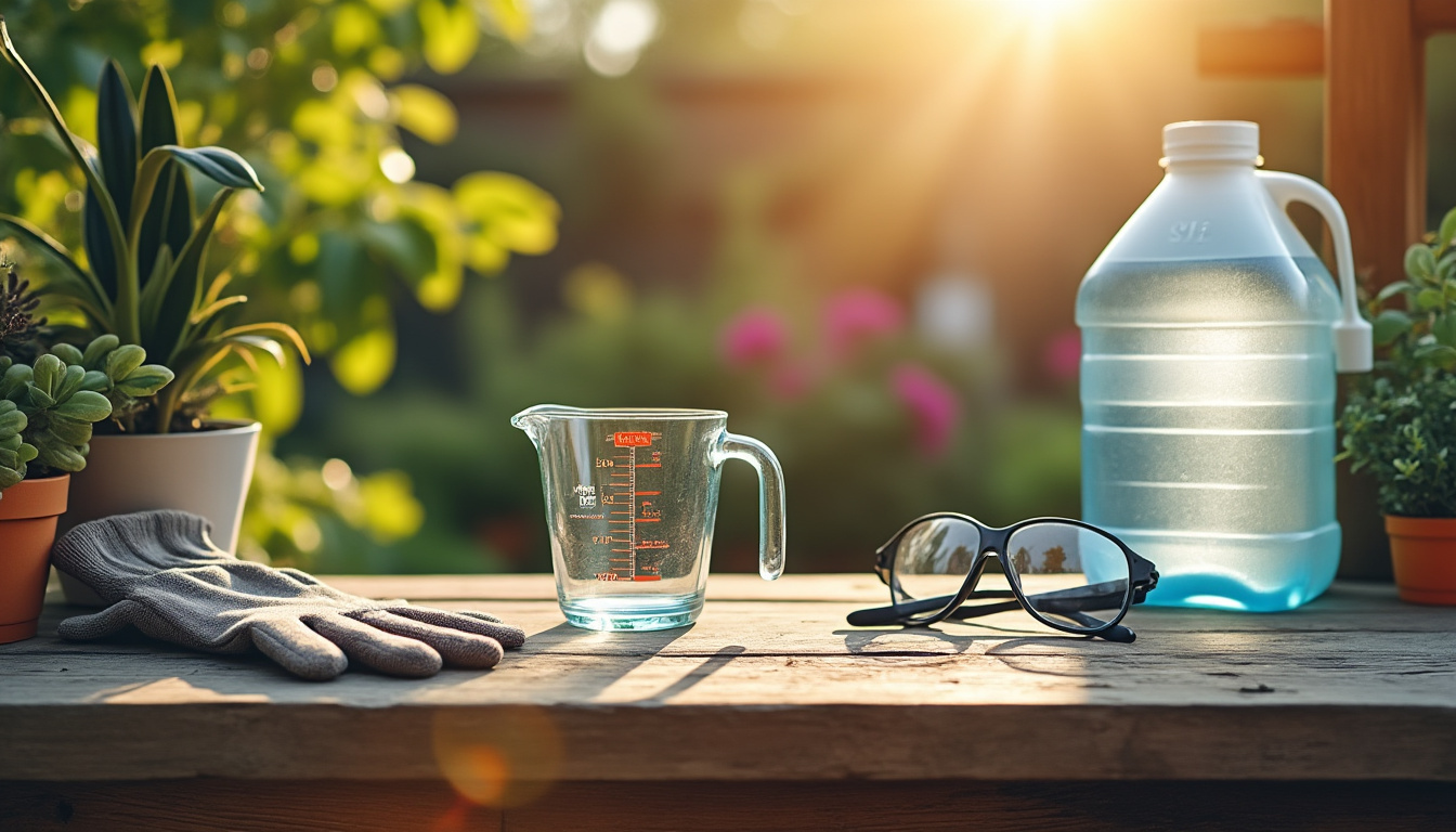 découvrez le dosage optimal de roundup pour 5 litres d'eau afin d'assurer une utilisation efficace et sécurisée de ce produit désherbant.