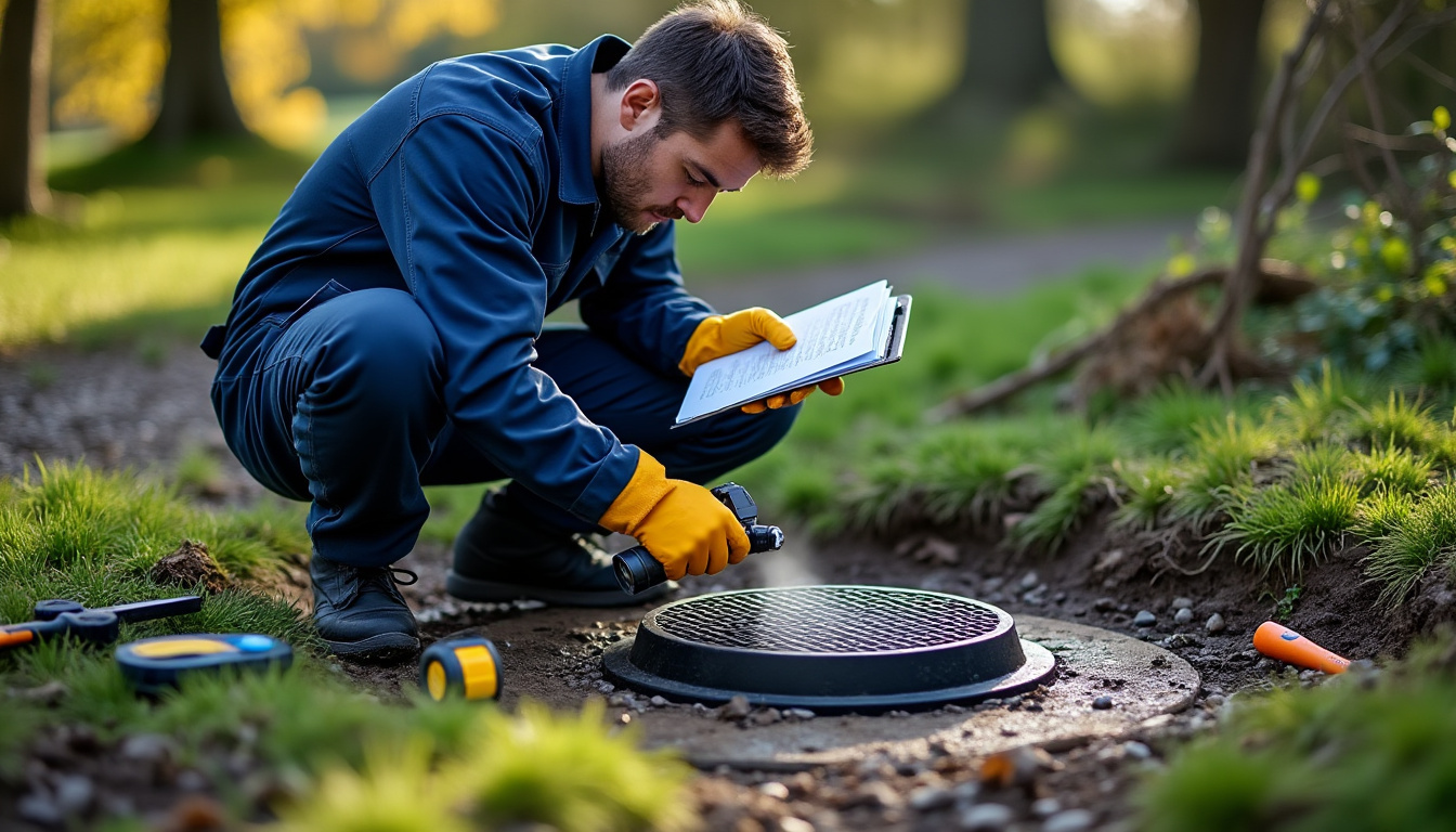 découvrez le fonctionnement d'une ancienne fosse septique en béton, ses limites et les alternatives modernes pour un traitement efficace des eaux usées.