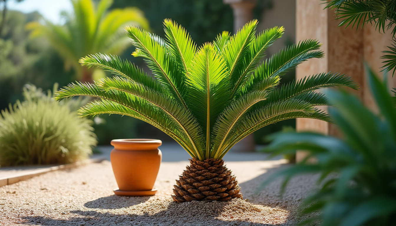 découvrez nos conseils pratiques pour entretenir un cycas revoluta en extérieur et assurer sa croissance et sa santé toute l'année, quelles que soient les saisons.