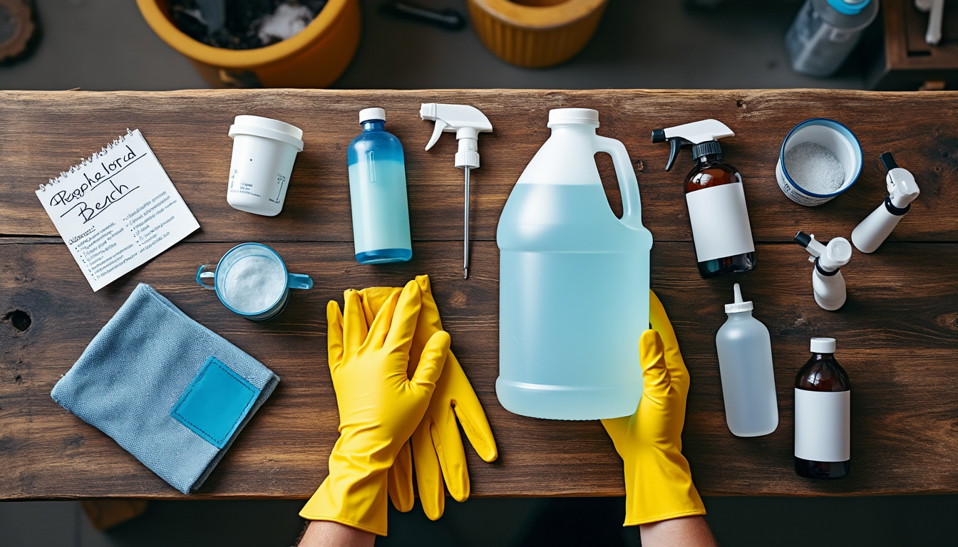 apprenez à interpréter le tableau de dilution de l'eau de javel pour garantir une utilisation sécurisée et efficace, en évitant les risques liés à une mauvaise manipulation.