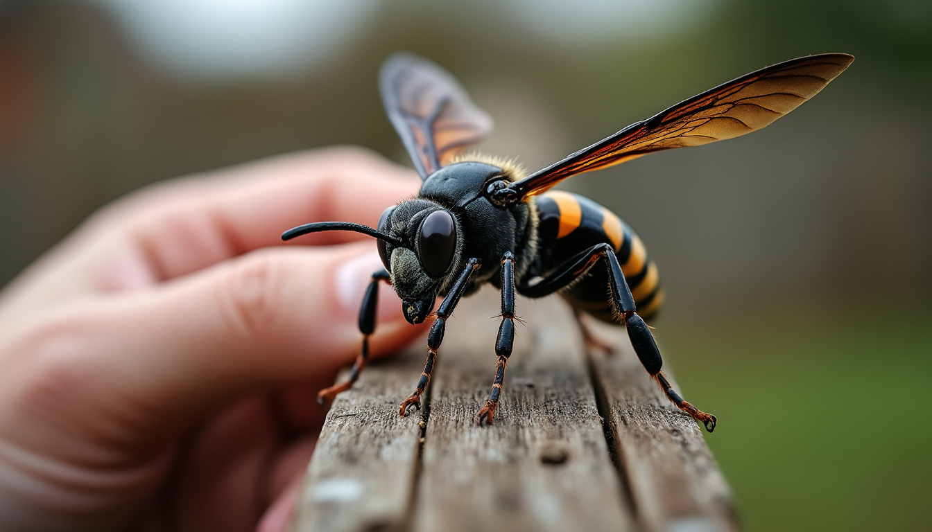 découvrez comment identifier le frelon noir grâce à nos photos détaillées et apprenez tout sur cet insecte impressionnant.