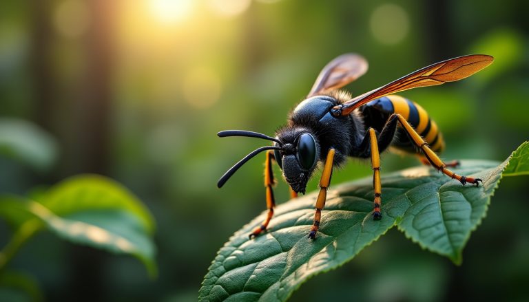 découvrez comment reconnaître facilement le frelon noir grâce à des photos détaillées et apprenez à identifier cet insecte impressionnant en toute sécurité.
