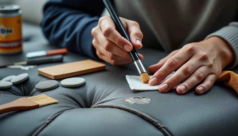 découvrez des méthodes simples et efficaces pour réparer un canapé en skai et lui redonner son éclat d'origine rapidement et facilement.