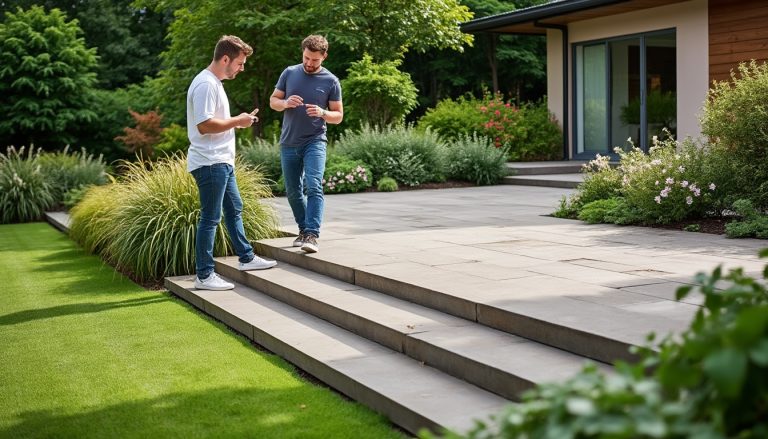 découvrez comment choisir la pente idéale pour une terrasse de 4m dans votre jardin, afin d'assurer un bon drainage et un aménagement optimal.