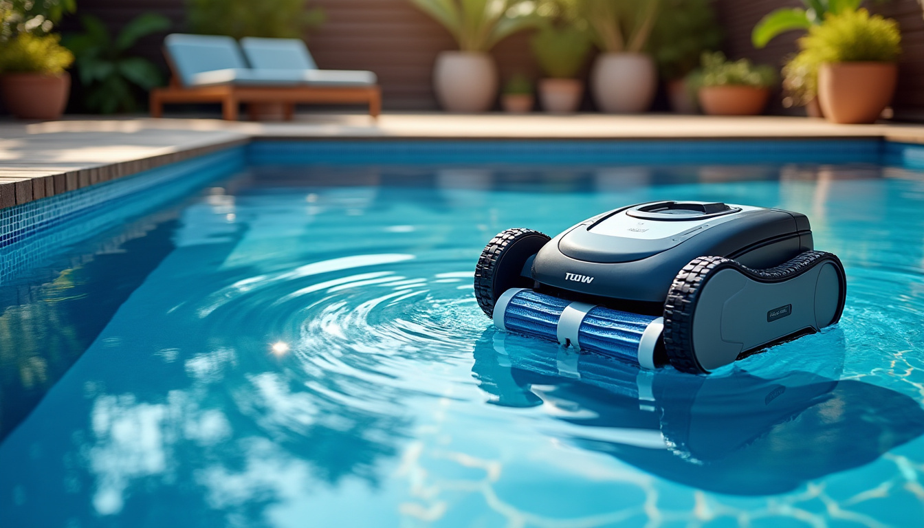 découvrez comment un robot piscine peut optimiser la filtration simultanément, améliorant ainsi la propreté et l'efficacité de votre piscine.