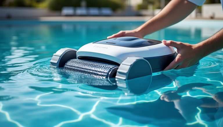 découvrez comment un robot piscine peut optimiser la filtration de votre piscine en nettoyant efficacement tout en améliorant la qualité de l'eau.